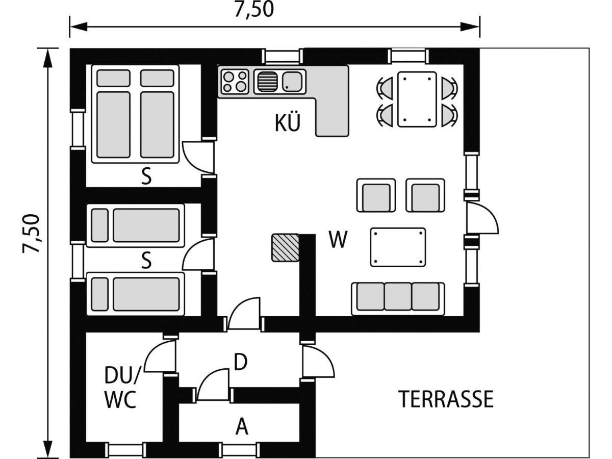 Holiday Home Granlien - Fjs546 By Interhome Gjolanger Eksteriør billede